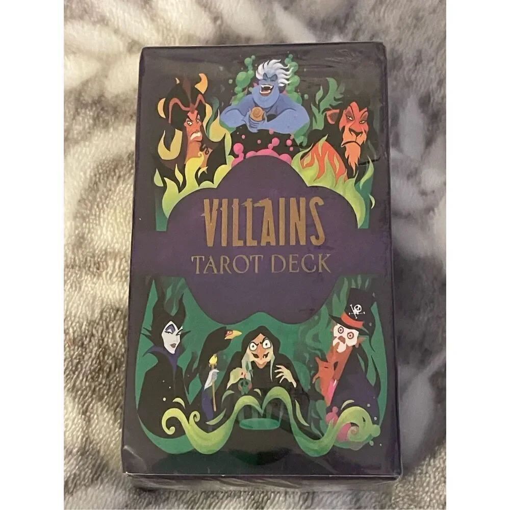 Disney Villians tarot card deck - divination witch wiccan novelty collectible